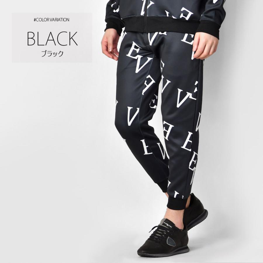 ジョガーパンツ メンズ ジャージ スウェットパンツ ロゴ ゴルフウエア ストリート系 サーフ系 ビター系 オラオラ系 春夏秋冬 白 黒 ホワイト ブラック M L XL | EVOLUTION | 07