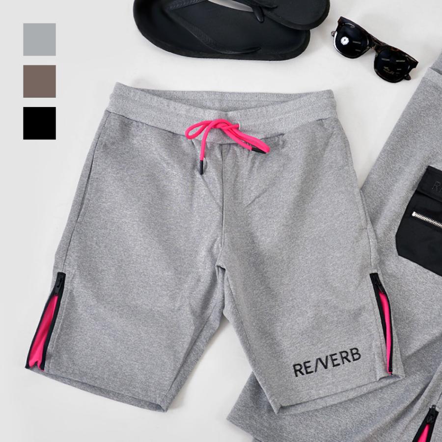 ハーフパンツ ショートパンツ メンズ ポンチ サーフ スポーツ ビター ゴルフウエア ストリート 膝丈 膝上丈 お洒落 黒 グレー モカ ブラウン ブラック M L XL | EVOLUTION