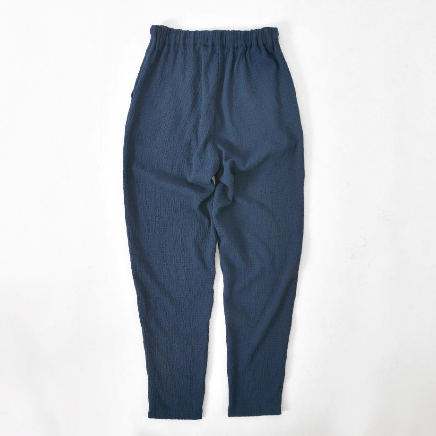 アンクルパンツ メンズ タックパンツ テーパード 春 夏 秋 サーフ系 ビター系 リゾート系 イタリア系 ストレッチ ホワイト グレージュ ネイビー 白 紺 M L | EVOLUTION | 10