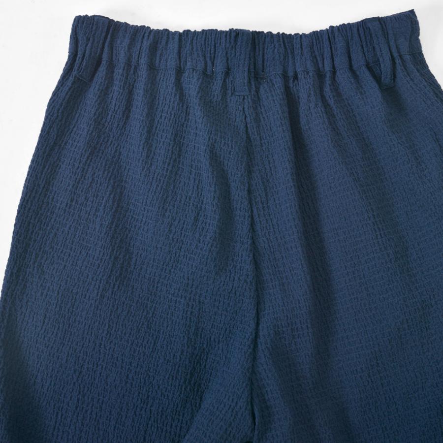 アンクルパンツ メンズ タックパンツ テーパード 春 夏 秋 サーフ系 ビター系 リゾート系 イタリア系 ストレッチ ホワイト グレージュ ネイビー 白 紺 M L | EVOLUTION | 12