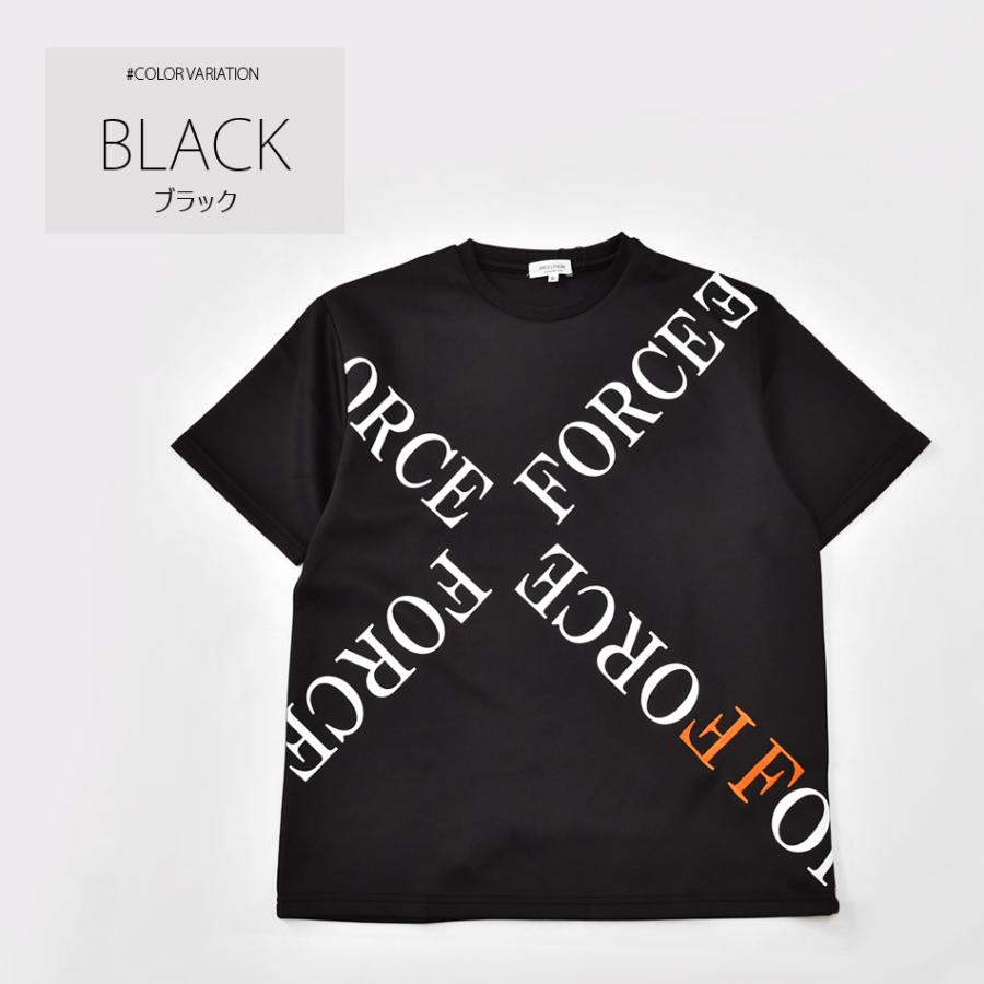 Tシャツ メンズ 半袖 ロゴ プリント 春夏秋 総柄 ストリート サーフ オラオラ系 モード ビター系 ゴルフウエア 蛍光 白 黒 ホワイト イエロー ブラック M L XL | EVOLUTION | 08