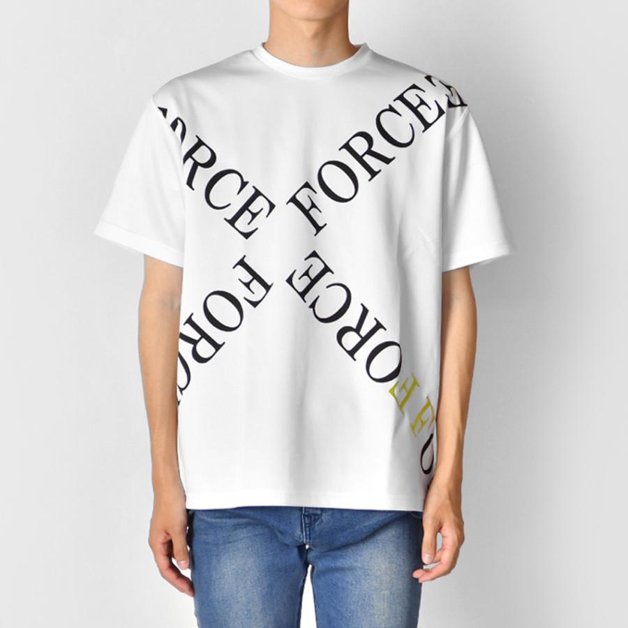 Tシャツ メンズ 半袖 ロゴ プリント 春夏秋 総柄 ストリート サーフ オラオラ系 モード ビター系 ゴルフウエア 蛍光 白 黒 ホワイト イエロー ブラック M L XL | EVOLUTION | 09