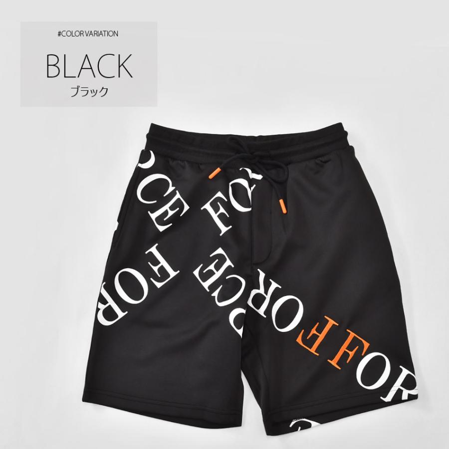 ハーフパンツ メンズ ショートパンツ ハーパン プリント 総柄 ストリート サーフ オラオラ系 モード ビター系 蛍光 白 黒 ホワイト イエロー ブラック M L XL | EVOLUTION | 08