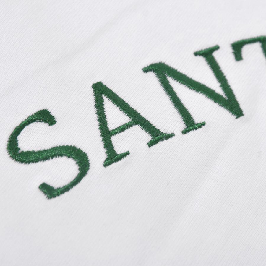 Tシャツ メンズ ビッグシルエット 半袖 刺繍 プリント 春夏秋 サーフ ビター ストリート スケボー 韓国ファッション 白 黒 ホワイト オリーブ ブラック M L XL | EVOLUTION | 11