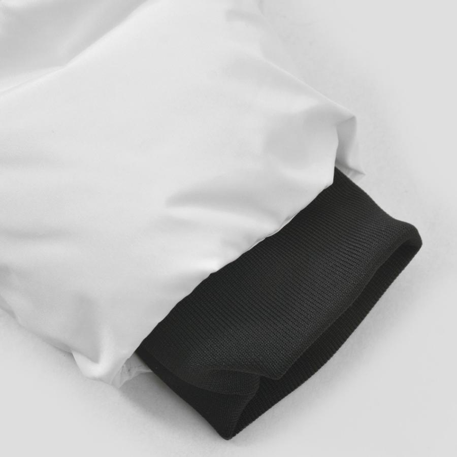 ダウンジャケット メンズ 中綿ジャケット ロゴ フード取り外し可 撥水加工 春秋冬 ストリート サーフ  アウトドア 白 赤 黒 ホワイト レッド ブラック M L XL | EVOLUTION | 18