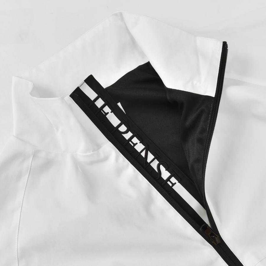 トラックジャケット メンズ ウィンドブレーカー 春秋冬 撥水 ロゴ ラグランスリーブ アウトドア ゴルフウエア ストリート系 白 黒 ホワイト ブラック M L XL | EVOLUTION | 12