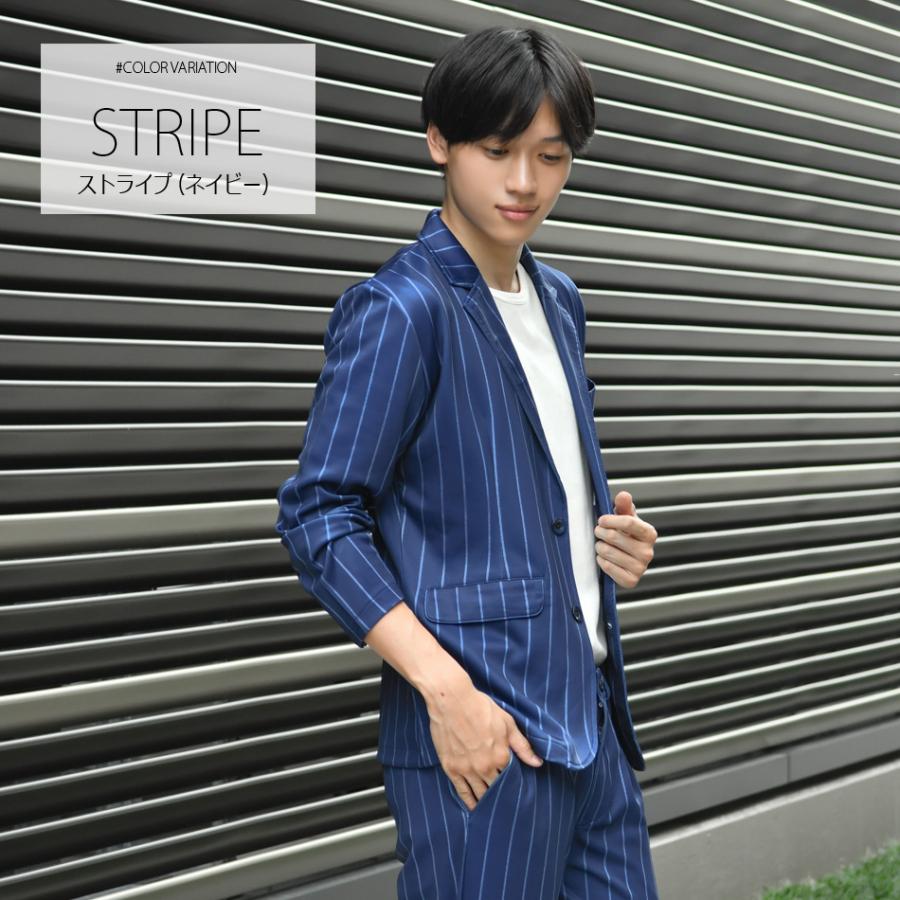 ジャケット メンズ 大きいサイズ ストレッチ テーラード 春夏秋冬 黒 紺 グレー ブラック ネイビー ヘリンボーン ストライプ M L XL LL 2L 3L 4L 5L 23519 | EVOLUTION | 16