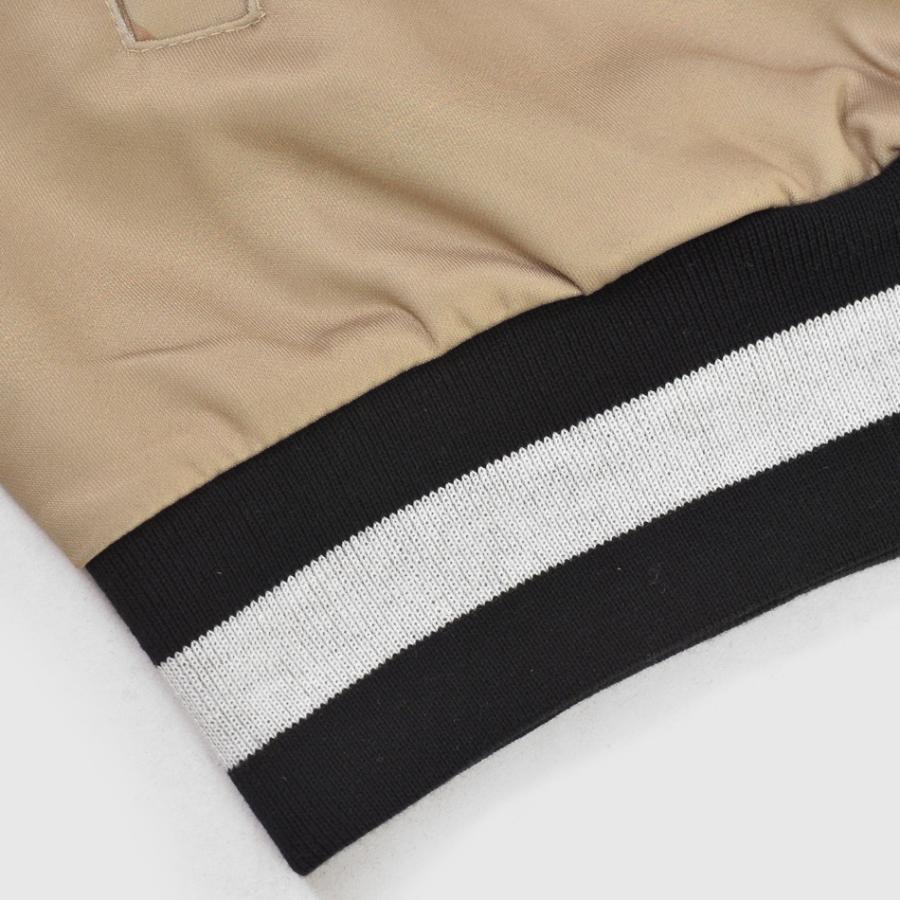 トラックジャケット メンズ ジャージ ジャケット ロゴ プリント 紺 春秋冬 モード ゴルフウエア サーフ ビター オラオラ系 ストリート ベージュ ネイビー M L XL | EVOLUTION | 13