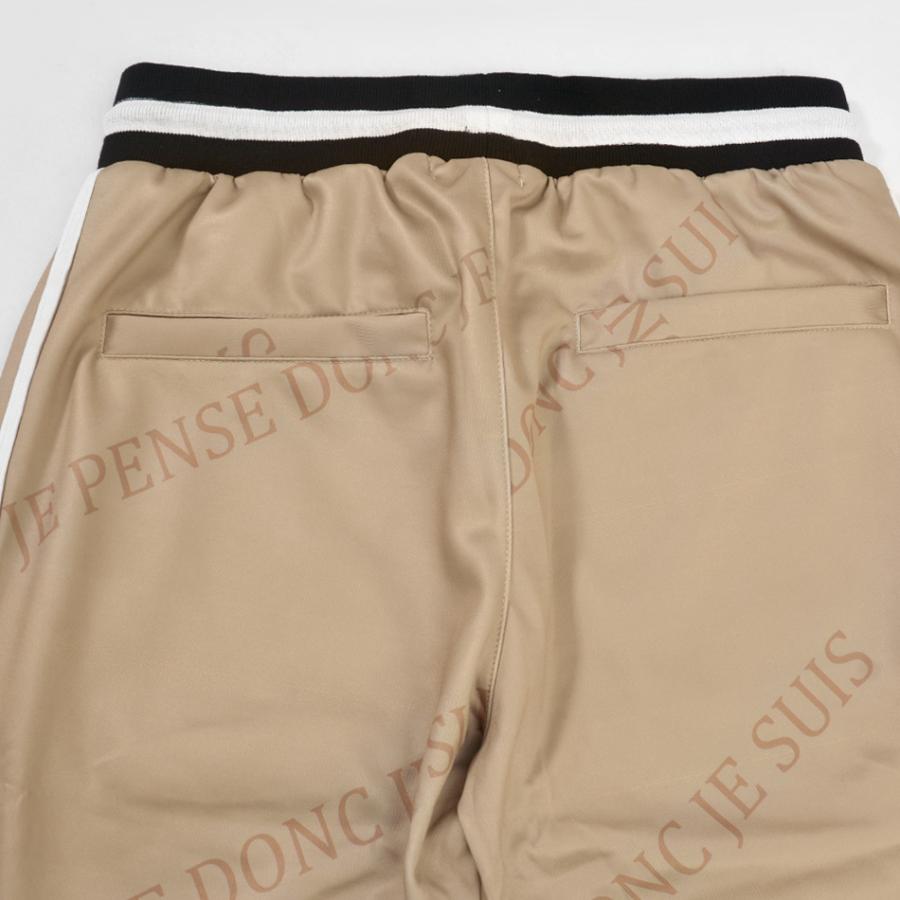 ジョガーパンツ メンズ ジャージ スウェット ポンチ 総柄 ロゴ ゴルフウエア ストリート サーフ ビター オラオラ系 春夏秋冬 紺 ベージュ ネイビー M L XL | EVOLUTION | 13