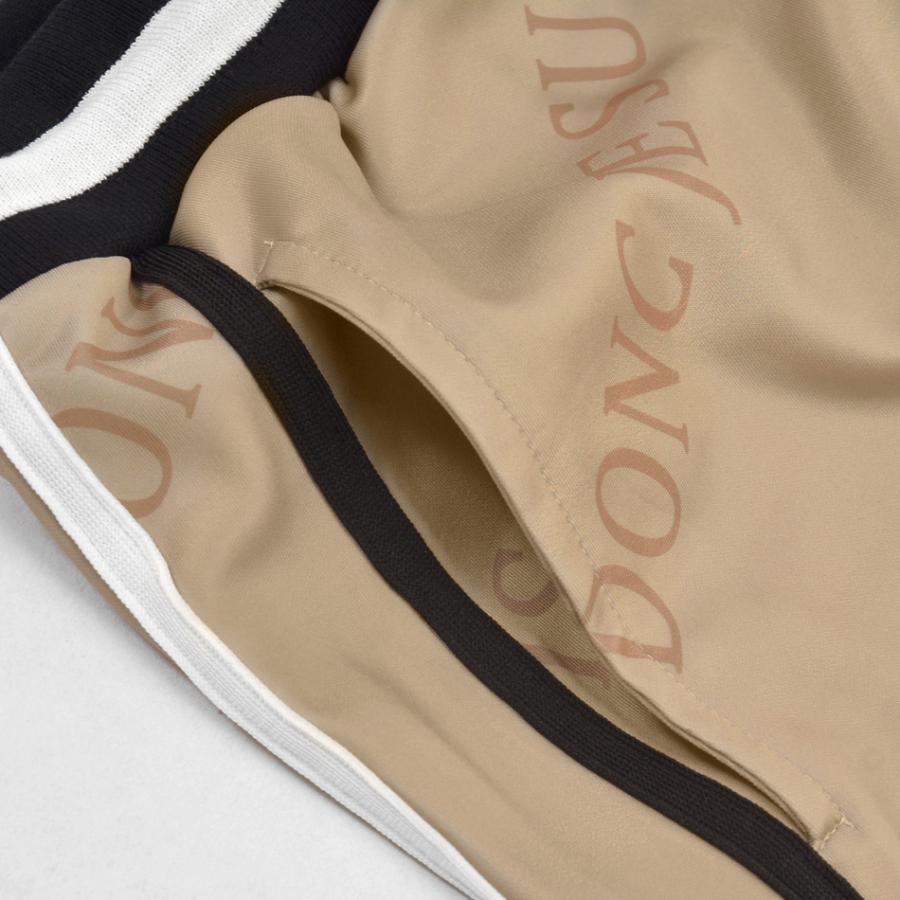 ジョガーパンツ メンズ ジャージ スウェット ポンチ 総柄 ロゴ ゴルフウエア ストリート サーフ ビター オラオラ系 春夏秋冬 紺 ベージュ ネイビー M L XL | EVOLUTION | 15