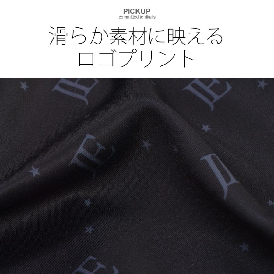 ジョガーパンツ メンズ ジャージ スウェットパンツ ポンチ 総柄 ロゴ ゴルフウエア ストリート サーフ ビター オラオラ系 黒 グレー ブラック M L XL | EVOLUTION | 03