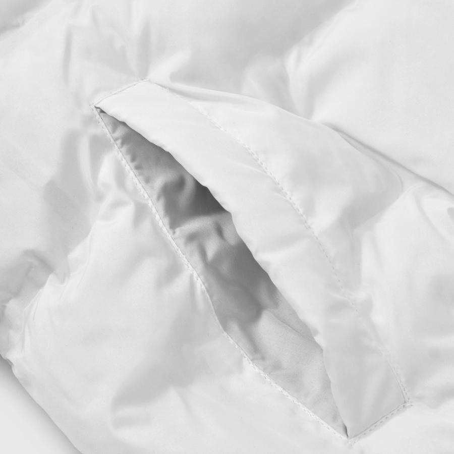 MA1ジャケット メンズ ダウンジャケット エムエーワン シームレス 秋冬 撥水加工 アウトドア ミリタリー モード 白 黒 ホワイト カーキ ブラック M L XL | EVOLUTION | 16