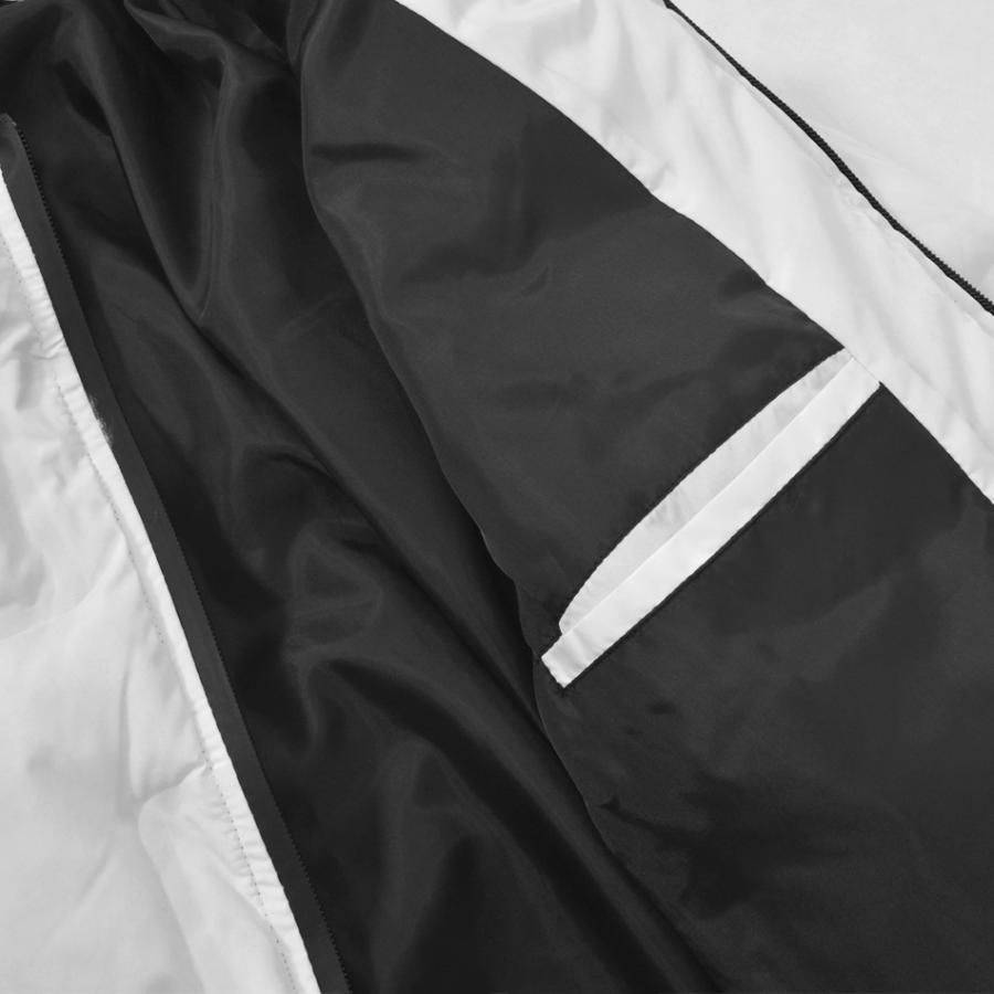 MA1ジャケット メンズ ダウンジャケット エムエーワン シームレス 秋冬 撥水加工 アウトドア ミリタリー モード 白 黒 ホワイト カーキ ブラック M L XL | EVOLUTION | 19