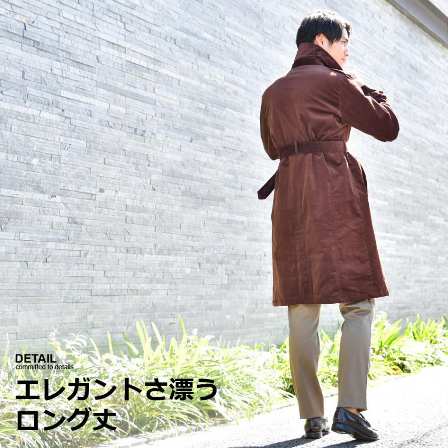 トレンチコート メンズ ロングコート ビジネス スプリング 春秋冬 コーデュロイ ツイード 紺 茶 黒 ベージュ ネイビー ブラウン チャコールグレー M L 2l 3l メンズジャケット バッグ 鞄 のhk 通販 Yahoo ショッピング