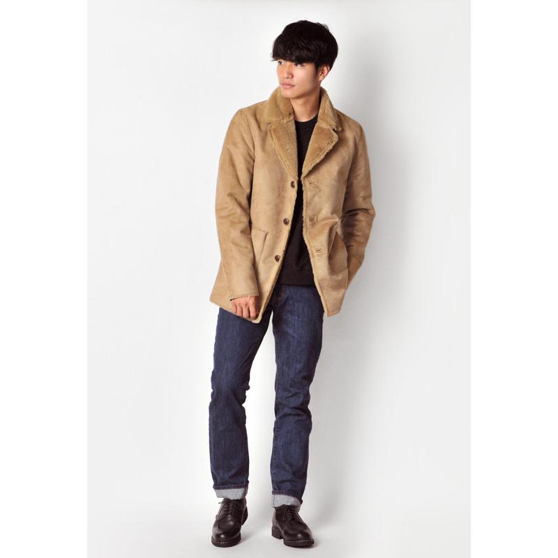 ふわふわもこもこ フェイクムートンコート ファーコート メンズ チェスターコート 綺麗め モード系 韓国ファッション ベージュ ブラック 黒 M L Ggd Edition 390 19a メンズジャケット バッグ 鞄 のhk 通販 Yahoo ショッピング