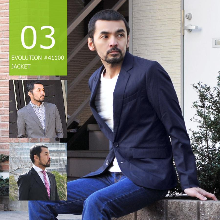 テーラードジャケット メンズ オールシーズン M 5l 黒ほか全3色 エボリューション カジュアルジャケット 裏地有り 本切羽 内ポケット有り b メンズジャケット バッグ 鞄 のhk 通販 Yahoo ショッピング