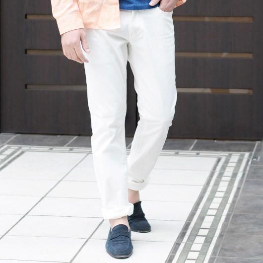 ジーンズ メンズ ストレート M L 30 31 白 ホワイト ピンク ストレッチ ユーズド ウォッシュ ピケ 春夏秋冬 Daily News デイリーニュース Hk エイチケー メンズジャケット バッグ 鞄 のhk 通販 Yahoo ショッピング