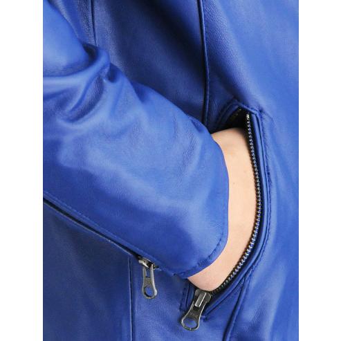 レザージャケット メンズ 本革 ラムレザー 羊革 キャメル レッド 赤 ブルー 青 ブラック 黒 M L XL 2L ライダース 革ジャン リアルレザー 春 秋 EVOLUTION 51531 | EVOLUTION | 11