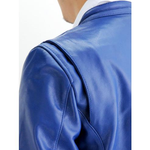 レザージャケット メンズ 本革 ラムレザー 羊革 キャメル レッド 赤 ブルー 青 ブラック 黒 M L XL 2L ライダース 革ジャン リアルレザー 春 秋 EVOLUTION 51531 | EVOLUTION | 12