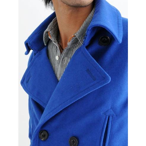 エボリューション EVOLUTION ピーコート メンズ 秋 冬 春 ウール混 オレンジ他 全7色 M L LL 2L XL 53506 |  | 05