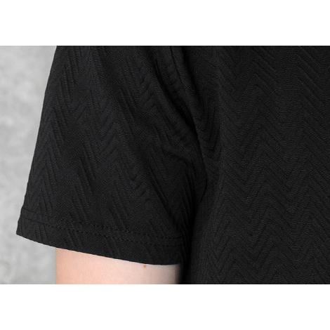 Tシャツ メンズ 半袖 織柄 青 M L Vネック オレンジ ブルー ジャガード カットソー Evolution エボリューション メンズジャケット バッグ 鞄 のhk 通販 Yahoo ショッピング