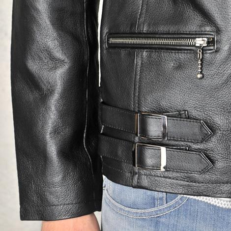 レザージャケット メンズ 本革 ホワイト 白 グレー ブラック 黒 M L XL LL 2L ライダース 革ジャン リアルレザー 春 秋 EVOLUTION hk 61530 | EVOLUTION | 15