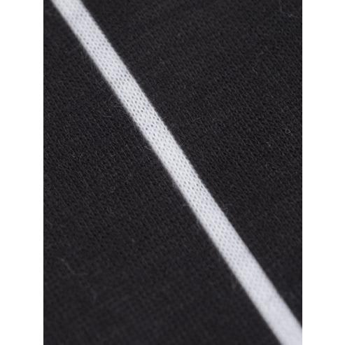 ベースボールＴシャツ プリントＴシャツ ロング丈カットソー メンズ ストリートスタイルを楽しむカジュアルＴシャツ ユニフォーム ホワイト ブラック | BLACK EVOLUTION | 07