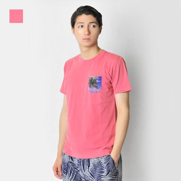 Tシャツ メンズ 半袖 無地 ポケット M L Xl クルーネック ベージュ ピンク ピグメント カットソー Evolution 715 メンズジャケット バッグ 鞄 のhk 通販 Yahoo ショッピング