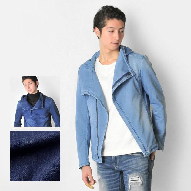 デニムジャケット メンズ 春 秋 ライトブルー ブルー 青 M L Xl 2l Ll ライダース Gジャン アメカジ サーフ ジョグデニム Evolution Hk エイチケー メンズジャケット バッグ 鞄 のhk 通販 Yahoo ショッピング