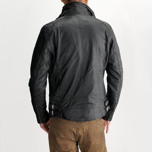 ダークブラウン レザー ジャケット ZARA ダークブラウン レザージャケット