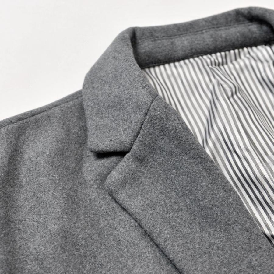 コート メンズ ビジネス 暖かい ウール グレー ブラック M L XL LL 2L チェスターコート EVOLUTION エボリューション hk エイチケー 81500 | EVOLUTION | 09