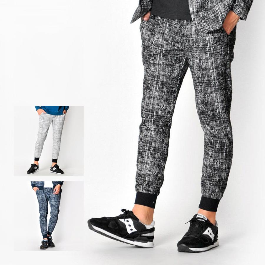 髪型 元のジャガード パンツ メンズ