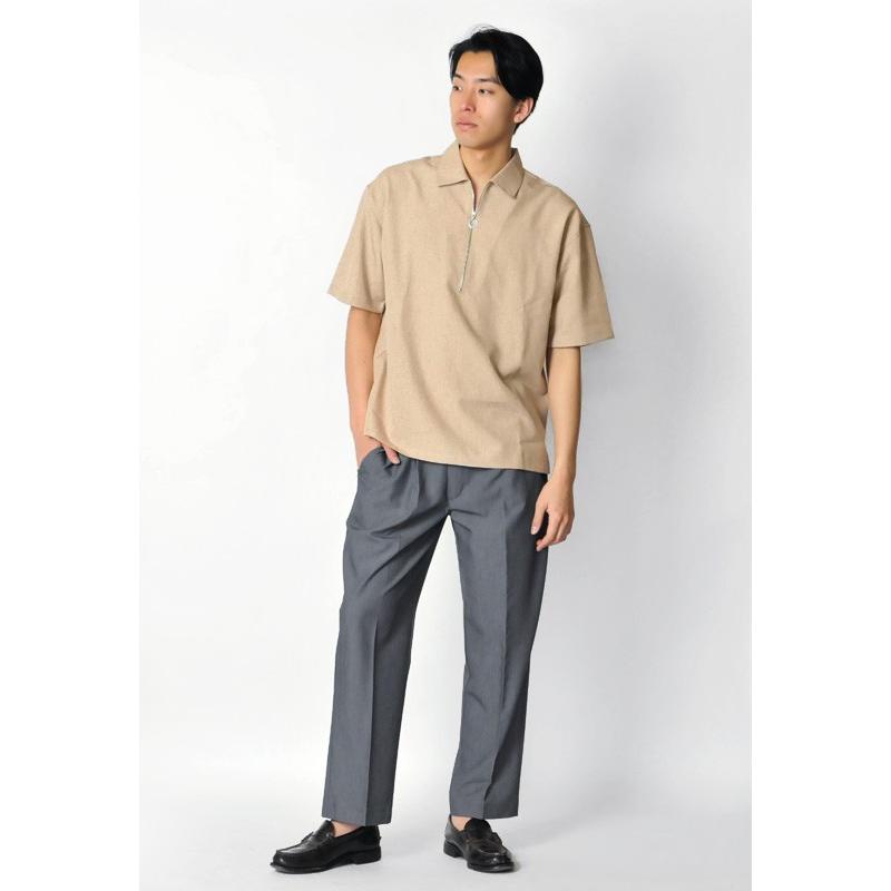 スラックス メンズ ワイド 春夏 秋冬 黒 ブラウン グレー ブラック 29 30 31 S M L ビッグシルエット 1タック センタークリース ストレッチ Evolution メンズジャケット バッグ 鞄 のhk 通販 Yahoo ショッピング