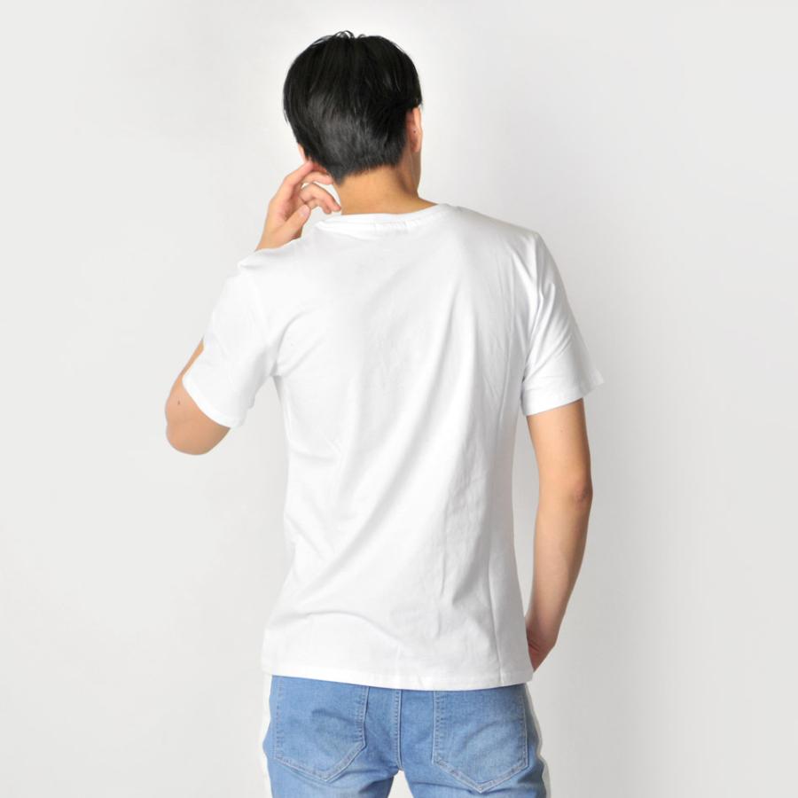Tシャツ メンズ 白 黒 ホワイト ブラック サーフ スパンコール M L XL LL 2L evolution 91237 91238 | EVOLUTION | 15