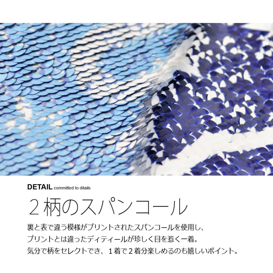 Tシャツ メンズ 白 黒 ホワイト ブラック サーフ スパンコール M L XL LL 2L evolution 91237 91238 | EVOLUTION | 05