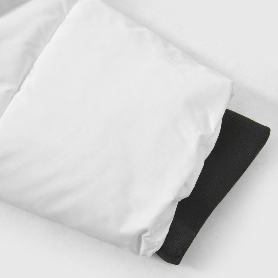 ダウンジャケット メンズ 中綿 ロゴ 秋冬 ストリート サーフ アウトドア キャンプ オラオラ系 暖かい アウター 撥水 軽い 白 黒 ホワイト ブラック M L XL 23502 | EVOLUTION | 15