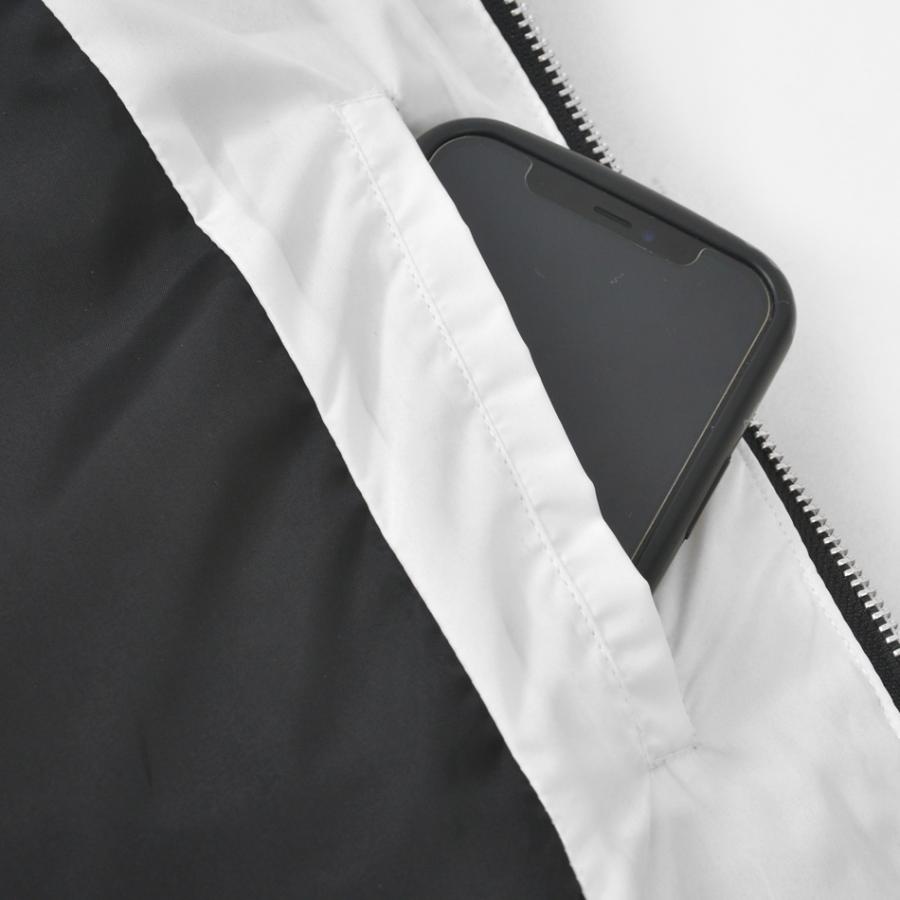 ダウンジャケット メンズ 中綿 ロゴ 秋冬 ストリート サーフ アウトドア キャンプ オラオラ系 暖かい アウター 撥水 軽い 白 黒 ホワイト ブラック M L XL 23502 | EVOLUTION | 16