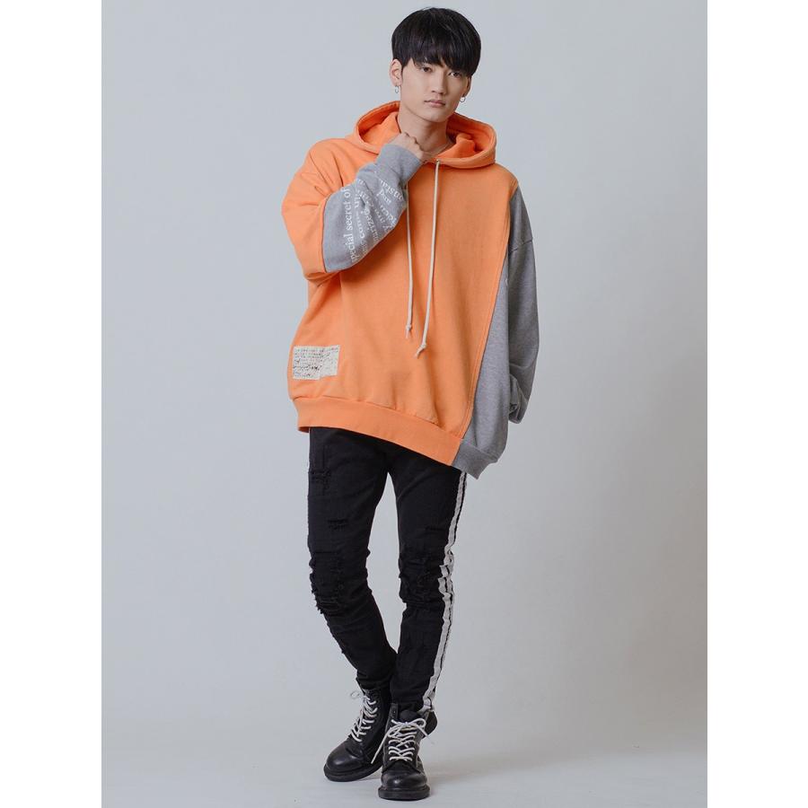 パーカー メンズ 春 秋 ビッグシルエット オーバーサイズ プルオーバー ベージュ オレンジ グレー M L Xl Ll 2l カットオフ Re730 セブンサーティー Be メンズジャケット バッグ 鞄 のhk 通販 Yahoo ショッピング