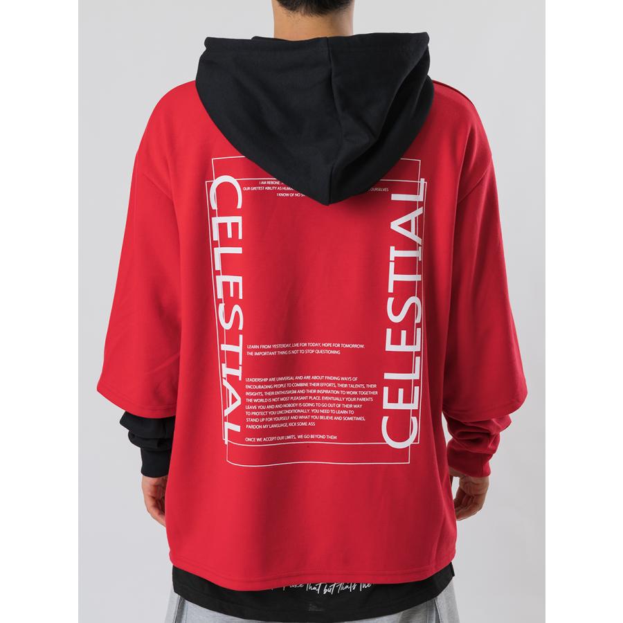 RE730 パーカー メンズ 春 秋 ビッグシルエット オーバーサイズ プル