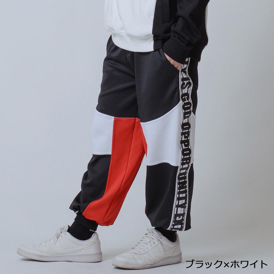 ジョガーパンツ メンズ ワイドシルエット オーバーサイズ ビッグシルエット 赤 白 黒 レッド ホワイト ブラック トライカラー S M L Re730 セブンサーティー Be メンズジャケット バッグ 鞄 のhk 通販 Yahoo ショッピング