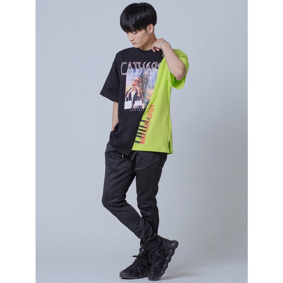 韓国ファッション ストリート Tシャツ メンズ ビッグシルエット 半袖 春夏秋 ホワイト ブラック イエロー 白 黒 黄 M L Re730 アールイーセブンサーティー Be メンズジャケット バッグ 鞄 のhk 通販 Yahoo ショッピング