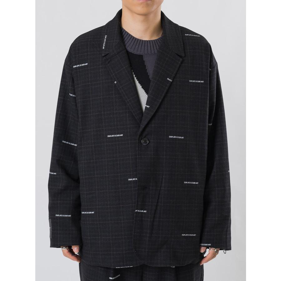 ビッグシルエットアンコンジャケット メンズ ビッグシルエット オーバーサイズ ストリート系 韓国ファッション 韓国系 RE730 セブンサーティー | RE730 | 16