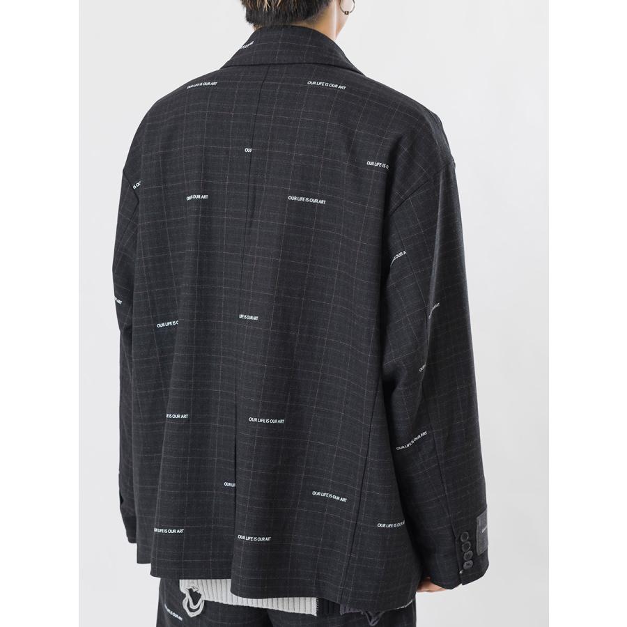 ビッグシルエットアンコンジャケット メンズ ビッグシルエット オーバーサイズ ストリート系 韓国ファッション 韓国系 RE730 セブンサーティー | RE730 | 17