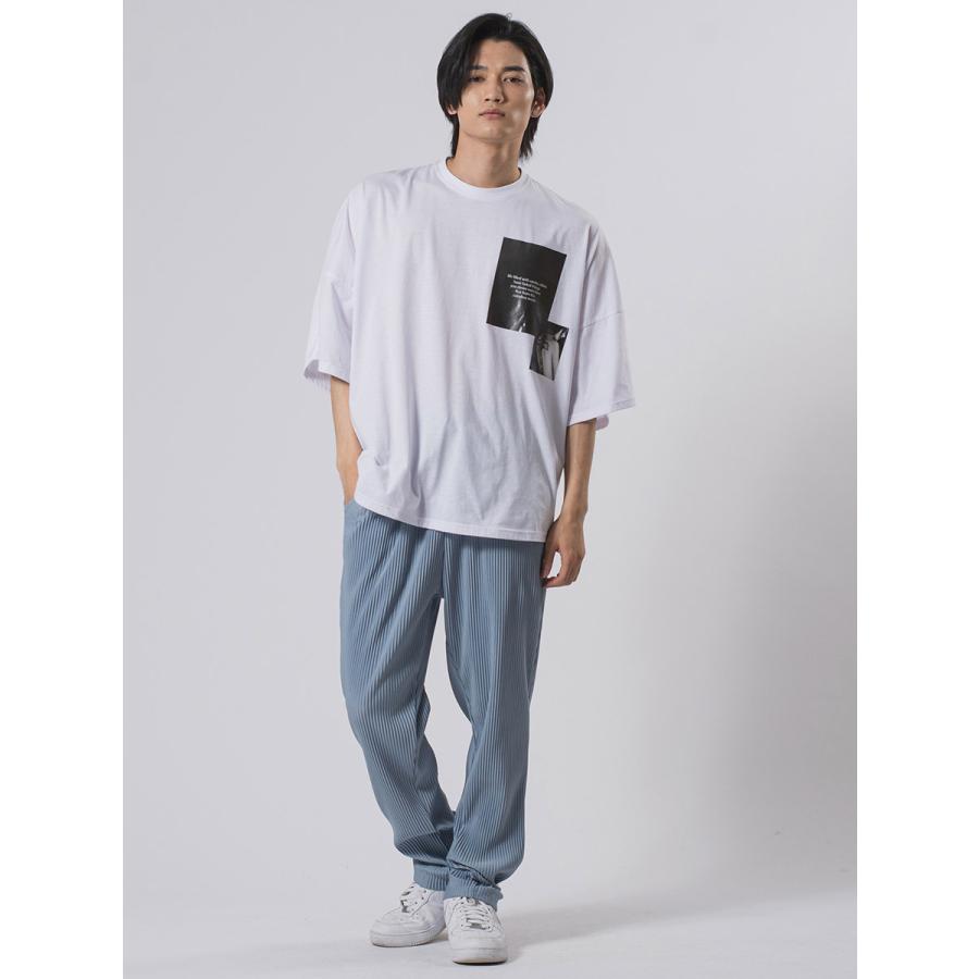 ラウンドヘムモンスタービッグシルエットTシャツ メンズ ビッグシルエット オーバーサイズ ストリート系 韓国ファッション 韓国系 RE730 セブンサーティー | RE730 | 07