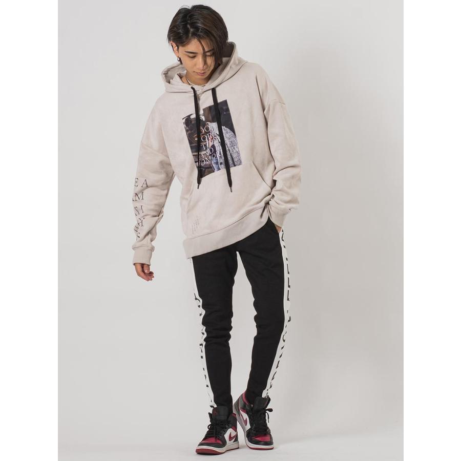 エコスエードビッグシルエットフォトパーカー メンズ ビッグシルエット オーバーサイズ ストリート系 韓国ファッション 韓国系 RE730 セブンサーティー | RE730 | 08