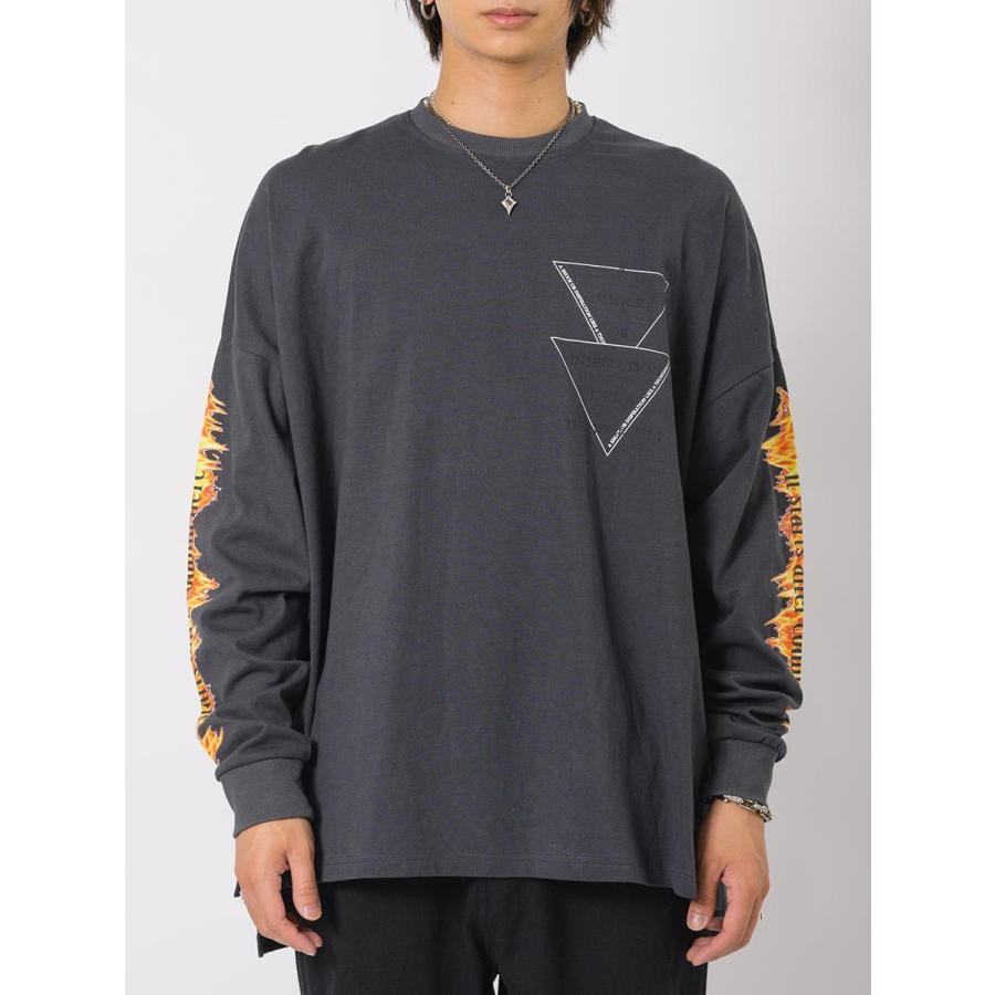 モンスタービッグシルエットロンT メンズ ビッグシルエット オーバーサイズ ストリート系 韓国ファッション 韓国系 RE730 セブンサーティー | RE730 | 18