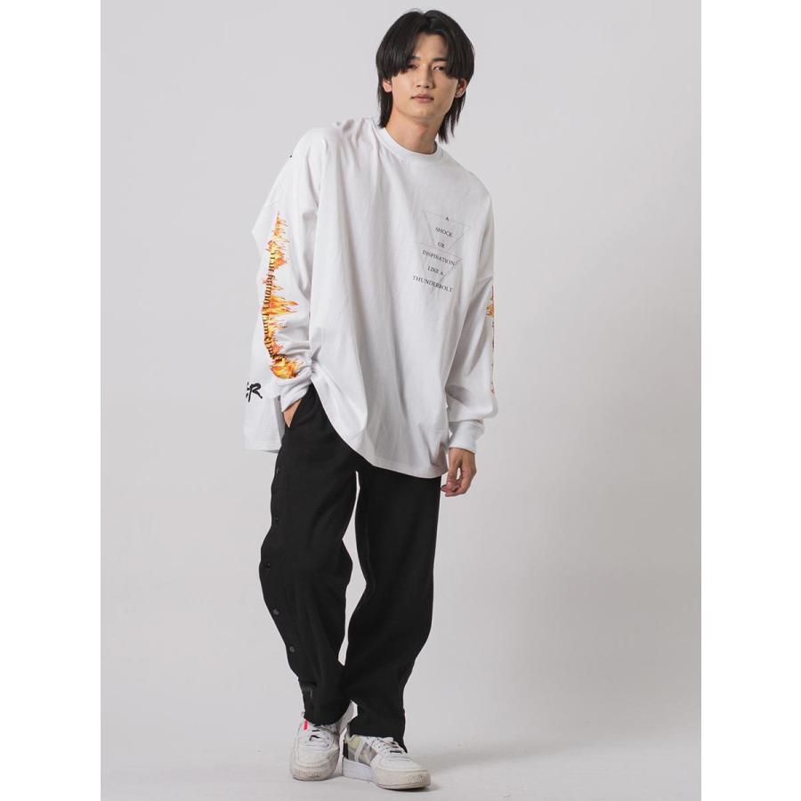 モンスタービッグシルエットロンT メンズ ビッグシルエット オーバーサイズ ストリート系 韓国ファッション 韓国系 RE730 セブンサーティー | RE730 | 06