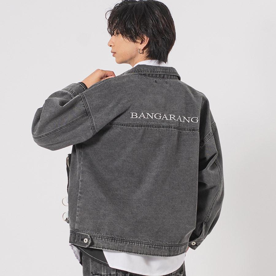 ビッグポケットビッグシルエットGジャン メンズ ビッグシルエット オーバーサイズ ストリート系 韓国ファッション 韓国系 RE730 セブンサーティー | RE730 | 04