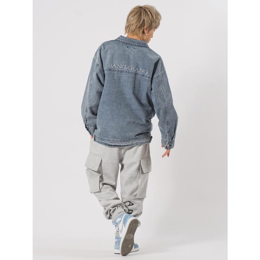 ビッグポケットビッグシルエットGジャン メンズ ビッグシルエット オーバーサイズ ストリート系 韓国ファッション 韓国系 RE730 セブンサーティー | RE730 | 09