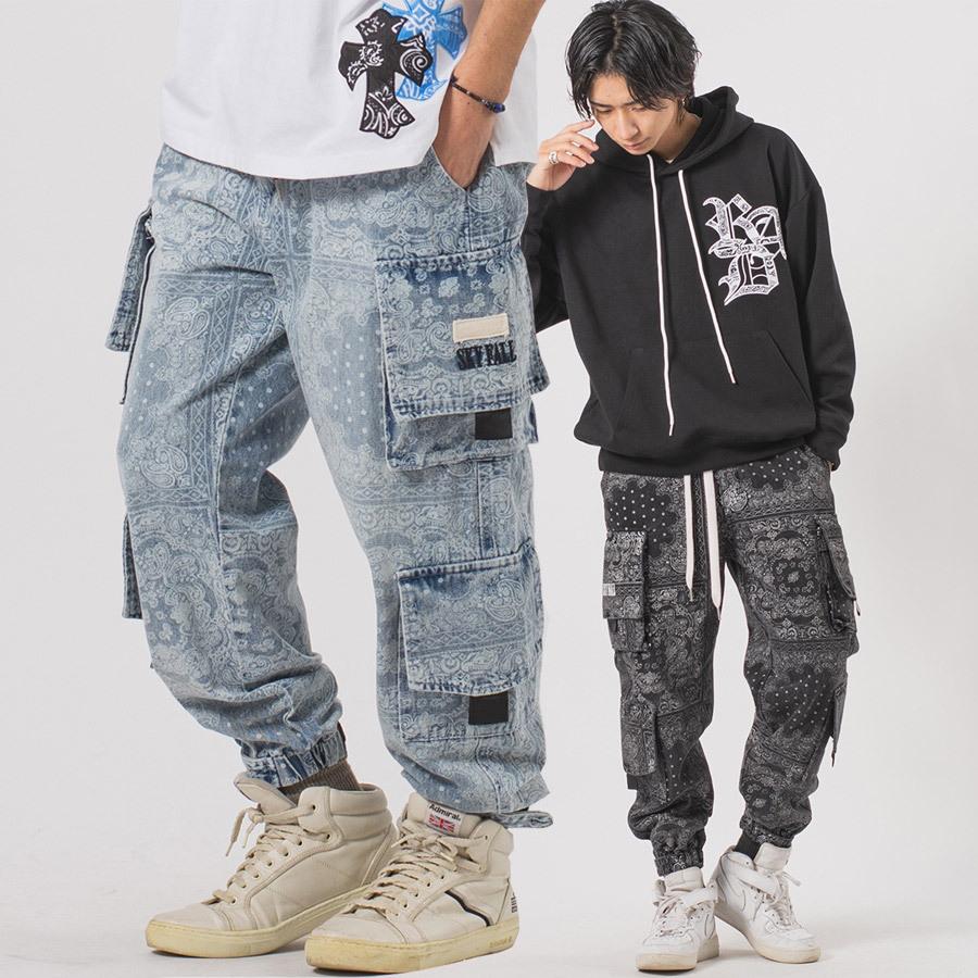 チェック ワイド カーブ パンツ ルーズ ストリート 韓国 cr8163 Never mind the XU / Chikashitsu+（ネバーマインド ザ エックス